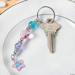 Buy 🎉 #1 Mom Beaded Keychain Craft Kit - Makes 12 😍 -Boredom Busters Shop 1 mom beaded keychain craft kit makes 1248 4425a a02