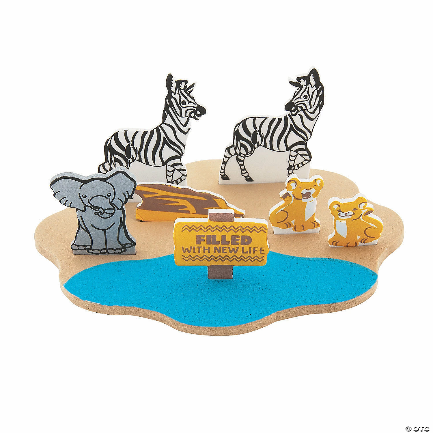 Promo ❤️ 3D Floating African Safari VBS Craft Kit - Makes 12 ❤️ 3 Promo ❤️ 3D Floating African Safari VBS Craft Kit - Makes 12 ❤️