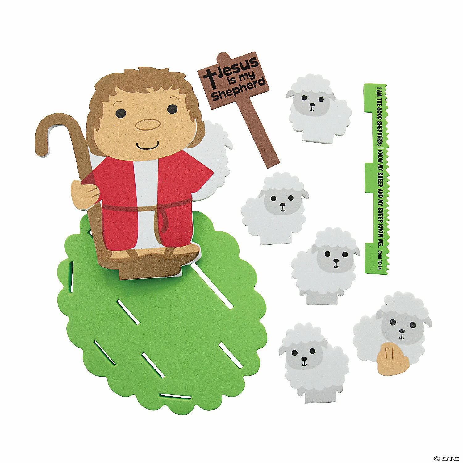 Cheapest โ 3D Good Shepherd Craft Kit - Makes 12 ๐ 4 Cheapest โ 3D Good Shepherd Craft Kit - Makes 12 ๐ - Image 2