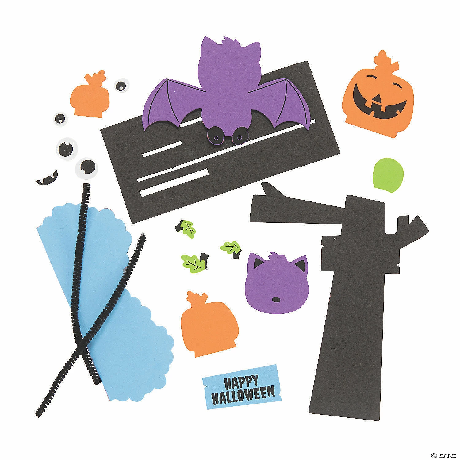 Hot Sale ๐ 3D Happy ๐ Halloween Bat Craft Kit - Makes 12 ๐ 4 Hot Sale ๐ 3D Happy ๐ Halloween Bat Craft Kit - Makes 12 ๐ - Image 2