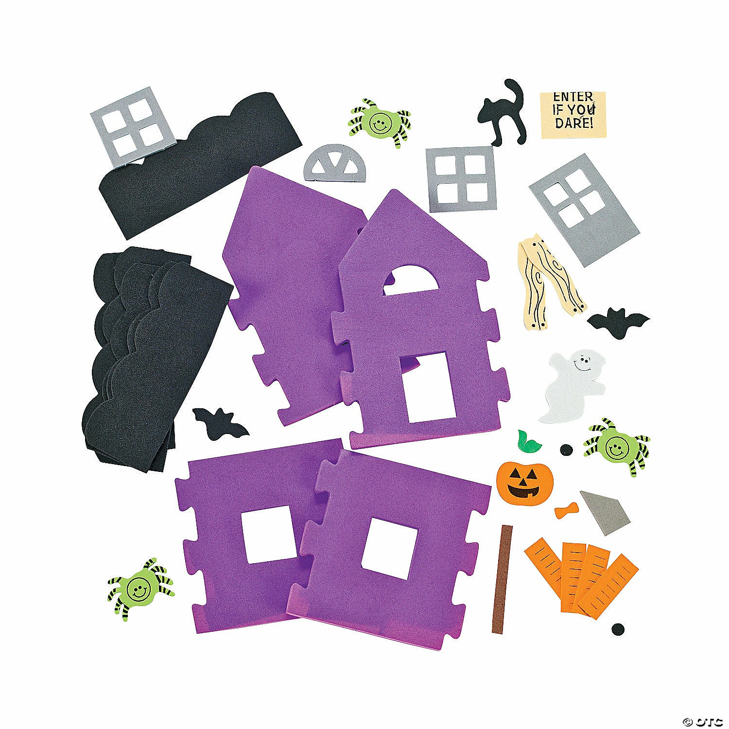 Discount ⭐ 3D Haunted House Craft Kit - Makes 12 ⭐ 4 Discount ⭐ 3D Haunted House Craft Kit - Makes 12 ⭐ - Image 2