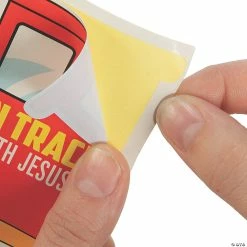 Hot Sale 🥰 3D on the Right Track with Jesus Train Craft Kit - Makes 12 🧨 -Boredom Busters Shop 3d on the right track with jesus train craft kit makes 1213943199 a02