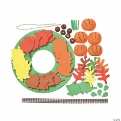 Deals 💯 3D Pumpkin Wreath Craft Kit- Makes 12 ❤️