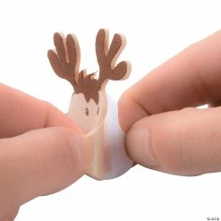 Coupon 😉 3D Reindeer Stable Craft Kit - Makes 12 👏 -Boredom Busters Shop 3d reindeer stable craft kit makes 1213668922 a02