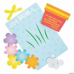 Outlet 😍 3D Religious 👩 Mother’s Day Flower Craft Kit - Makes 12 😀 -Boredom Busters Shop 3d religious mother s day flower craft kit makes 1213940338 a01