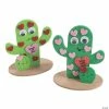 Best Sale 🧨 3D Valentine Cactus Craft Kit - Makes 12 ⭐ -Boredom Busters Shop 3d valentine cactus craft kit makes 1213933786