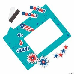 Buy 🎉 4th of July Picture Frame Magnet Craft Kit - Makes 12 ✔️ -Boredom Busters Shop 4th of july picture frame magnet craft kit makes 1213727233 a01