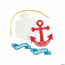 Best Sale 😉 Anchored in Christ Ornament Craft Kit - Makes 12 🔔 -Boredom Busters Shop anchored in christ ornament craft kit makes 1213968922 a01