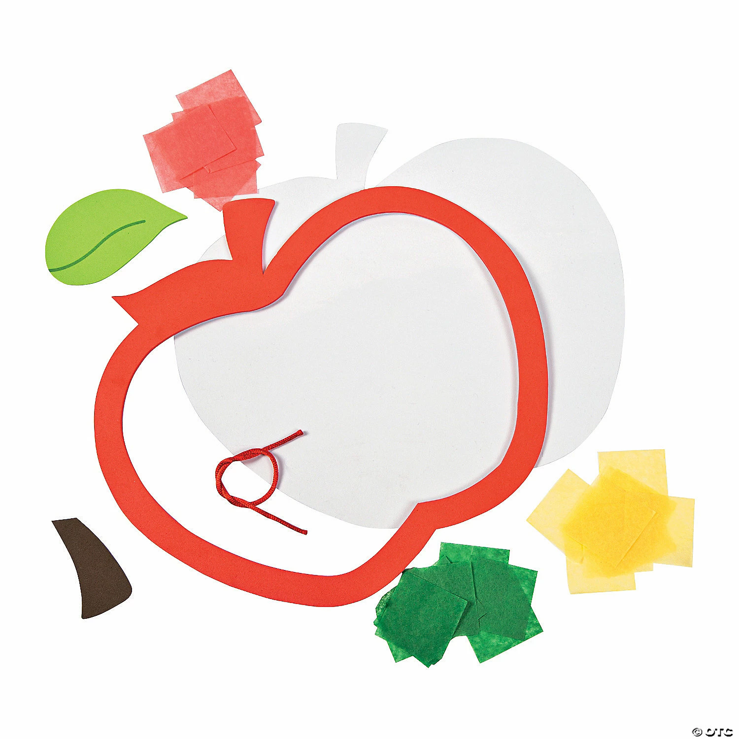 Cheapest ๐ฏ Apple Tissue Paper Sign Craft Kit- Makes 12 ๐ 4 Cheapest ๐ฏ Apple Tissue Paper Sign Craft Kit- Makes 12 ๐ - Image 2