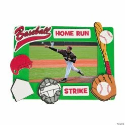 Outlet 😍 Baseball Picture Frame Magnet Craft Kit - Makes 12 💯