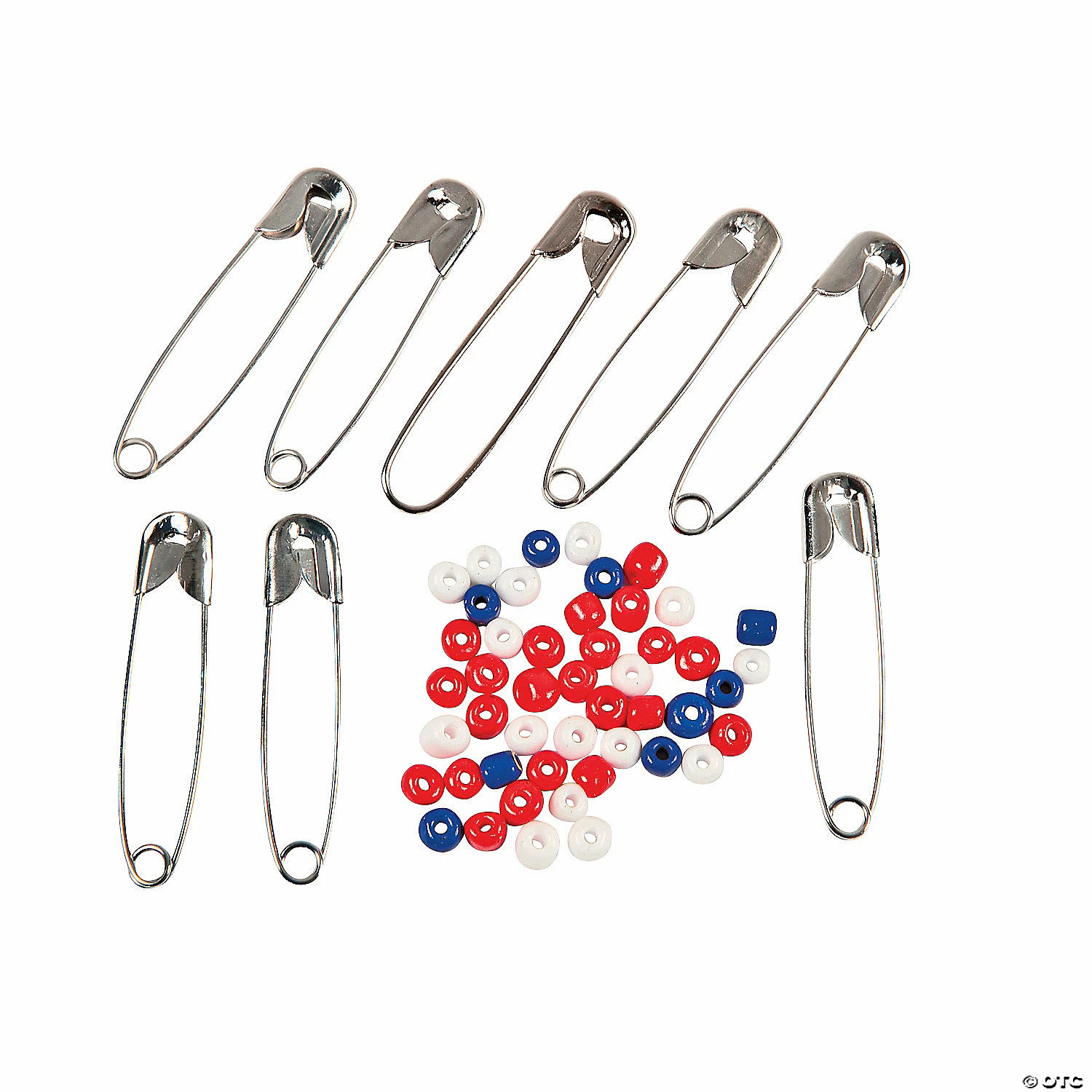 Cheapest ๐ Beaded American Flag Pin Craft Kit - Makes 12 ๐งจ 4 Cheapest ๐ Beaded American Flag Pin Craft Kit - Makes 12 ๐งจ - Image 2