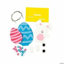 Cheap 😍 Beaded Easter Bunny with Eggs Craft Kit - Makes 12 🎁 -Boredom Busters Shop beaded easter bunny with eggs craft kit makes 1214096965 a01