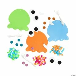 Deals 👏 Beaded Jellyfish Craft Kit - Makes 12 🔔 -Boredom Busters Shop beaded jellyfish craft kit makes 1213970811 a01