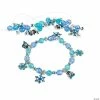 New 🤩 Beaded Snowflake Charm Bracelet Craft Kit - Makes 48 ✨ -Boredom Busters Shop beaded snowflake charm bracelet craft kit makes 4813617705