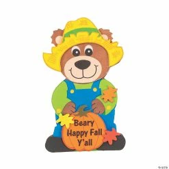 Coupon ✨ Beary Happy Fall Y’all Magnet Craft Kit - Makes 12 ✨