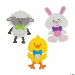 Buy 😍 Big Head Easter Magnet Craft Kit - Makes 12 ⌛