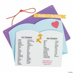 Best deal ๐ Books of the Bible Sign Craft Kit- Makes 12 โ 6 Best deal ๐ Books of the Bible Sign Craft Kit- Makes 12 โ -Boredom Busters Shop books of the bible sign craft kit makes 1213807748 a01