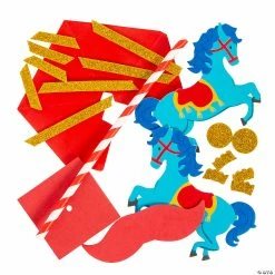 Cheapest 🎁 Carnival Carousel Craft Kit 💯 -Boredom Busters Shop carnival carousel craft kit13950324 a01