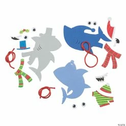 Top 10 👍 Christmas Shark Ornament Craft Kit - Makes 12 😍