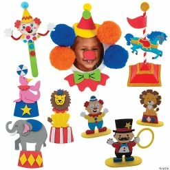 Best Sale 😍 Circus Adventure Boredom Buster Craft Kit - Makes 60 🌟