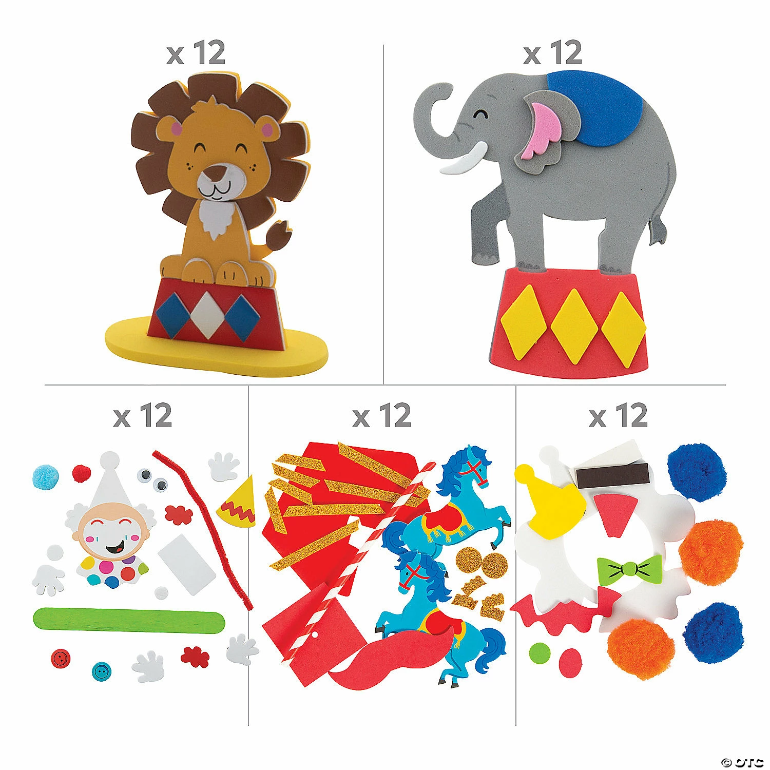 Best Sale ๐ Circus Adventure Boredom Buster Craft Kit - Makes 60 ๐ 4 Best Sale ๐ Circus Adventure Boredom Buster Craft Kit - Makes 60 ๐ - Image 2