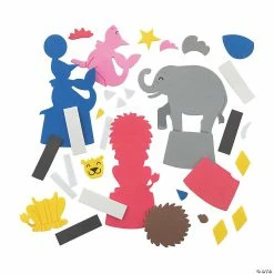 Cheapest ✔️ Circus Animals Magnet Craft Kit - Makes 12 🥰 -Boredom Busters Shop circus animals magnet craft kit makes 1213950330 a01