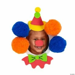 Hot Sale 👍 Clown Face Picture Frame Magnet Craft Kit - Makes 12 🔔