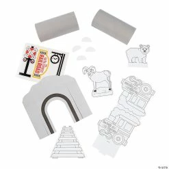 Brand new 🎉 Color Your Own Railroad VBS Craft Roll Tunnel Kits - Makes 12 ✨ -Boredom Busters Shop color your own railroad vbs craft roll tunnel kits makes 1213943133 a01