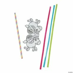 Cheapest 😀 Color Your Own Unicorn Wand Craft Kit - Makes 12 🎉 -Boredom Busters Shop color your own unicorn wand craft kit makes 1213802086 a02