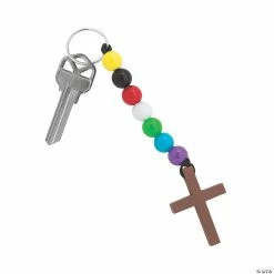 Best Pirce 😉 Colors of Faith Cross Keychain Craft Kit - Makes 12 ❤️