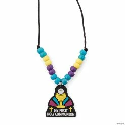 Flash Sale βοΈ Communion Beaded Necklace Craft Kit - Makes 12 π―