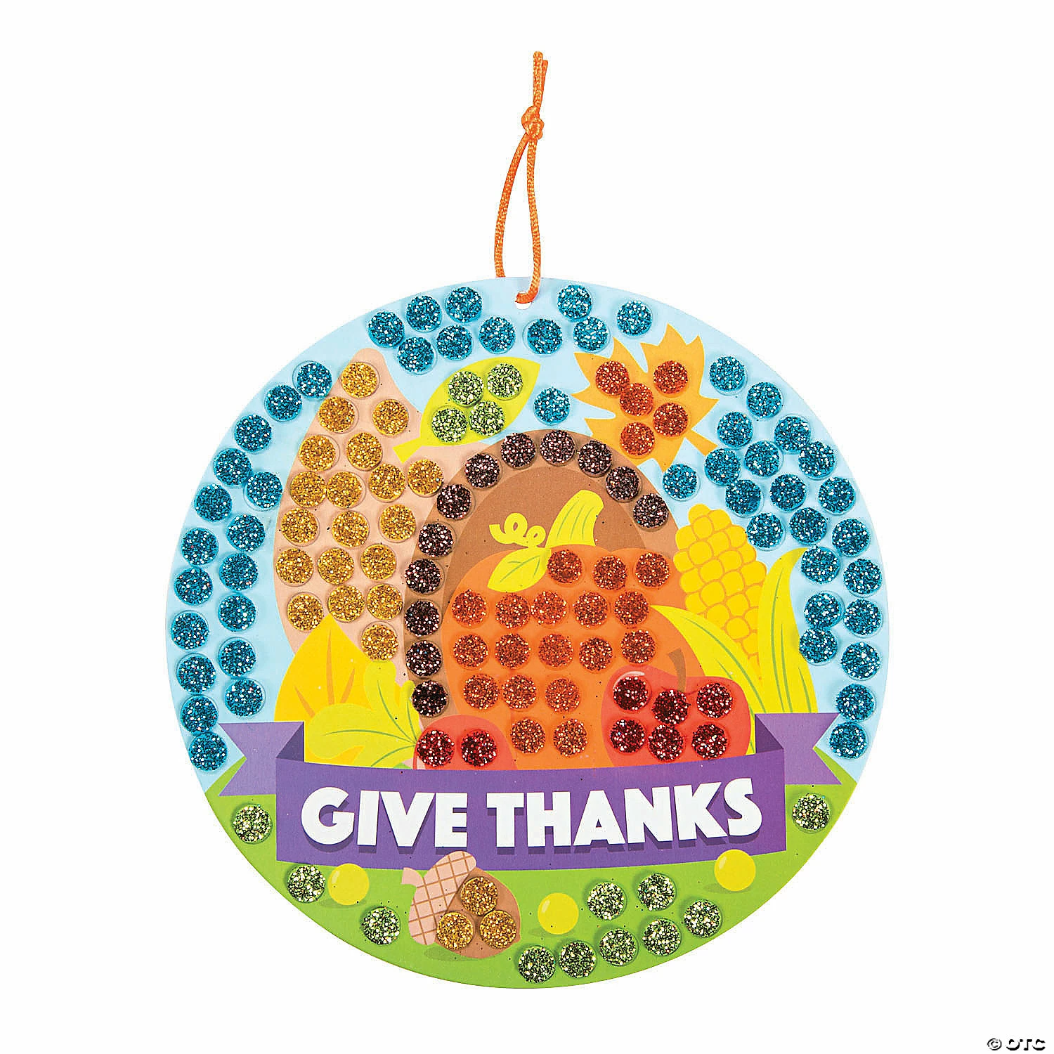 Discount ✔️ Cornucopia Glitter Mosaic Craft Kit- Makes 12 ✨ 3 Discount ✔️ Cornucopia Glitter Mosaic Craft Kit- Makes 12 ✨