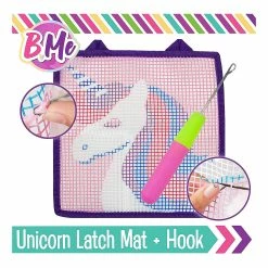Outlet π Creative Kids B Me DIY Unicorn Latch Hook Kit for π§ Girls Age 6+ π€© 8 Outlet π Creative Kids B Me DIY Unicorn Latch Hook Kit for π§ Girls Age 6+ π€© -Boredom Busters Shop creative kids b me diy unicorn latch hook kit for girls age 614150858 a02NOWA