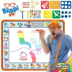 Cheapest 🌟 Creative Kids Blippi Water Doodle Mat - Magic Water Drawing Mat - 39.5 X 31.5 🌟