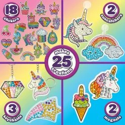 Hot Sale 🎁 Creative Kids Jumbo Gem Art - Make Your Own 25 Diamond Stickers 🌟 -Boredom Busters Shop creative kids jumbo gem art make your own 25 diamond stickers14177712 a02NOWA