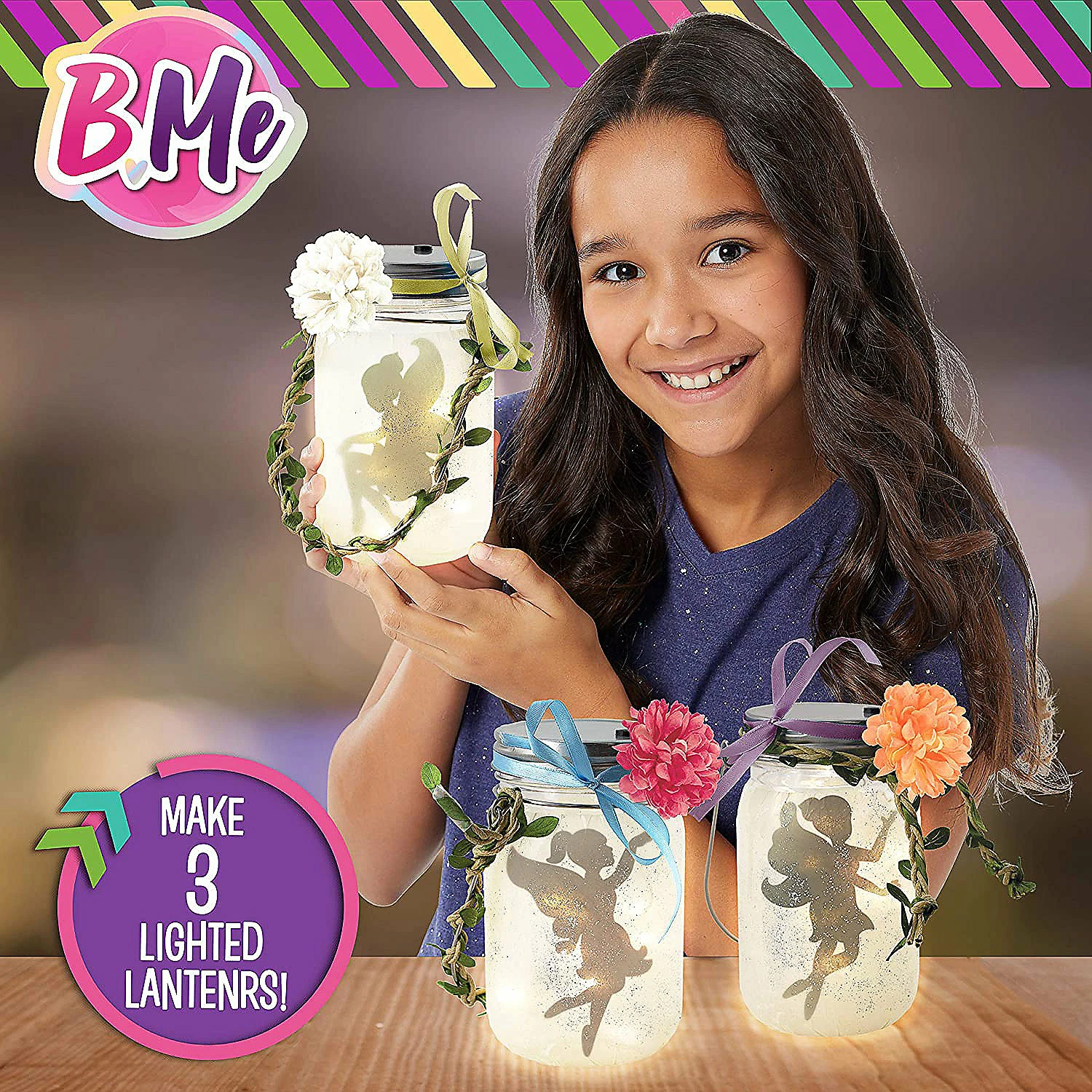 Flash Sale โค๏ธ Creative Kids Make Your Own Fairy Jar Night Light Lantern Kit Ages 6+ ๐ 4 Flash Sale โค๏ธ Creative Kids Make Your Own Fairy Jar Night Light Lantern Kit Ages 6+ ๐ - Image 2