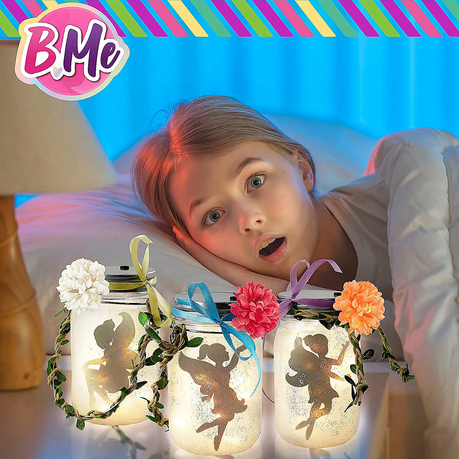 Flash Sale โค๏ธ Creative Kids Make Your Own Fairy Jar Night Light Lantern Kit Ages 6+ ๐ 5 Flash Sale โค๏ธ Creative Kids Make Your Own Fairy Jar Night Light Lantern Kit Ages 6+ ๐ - Image 3