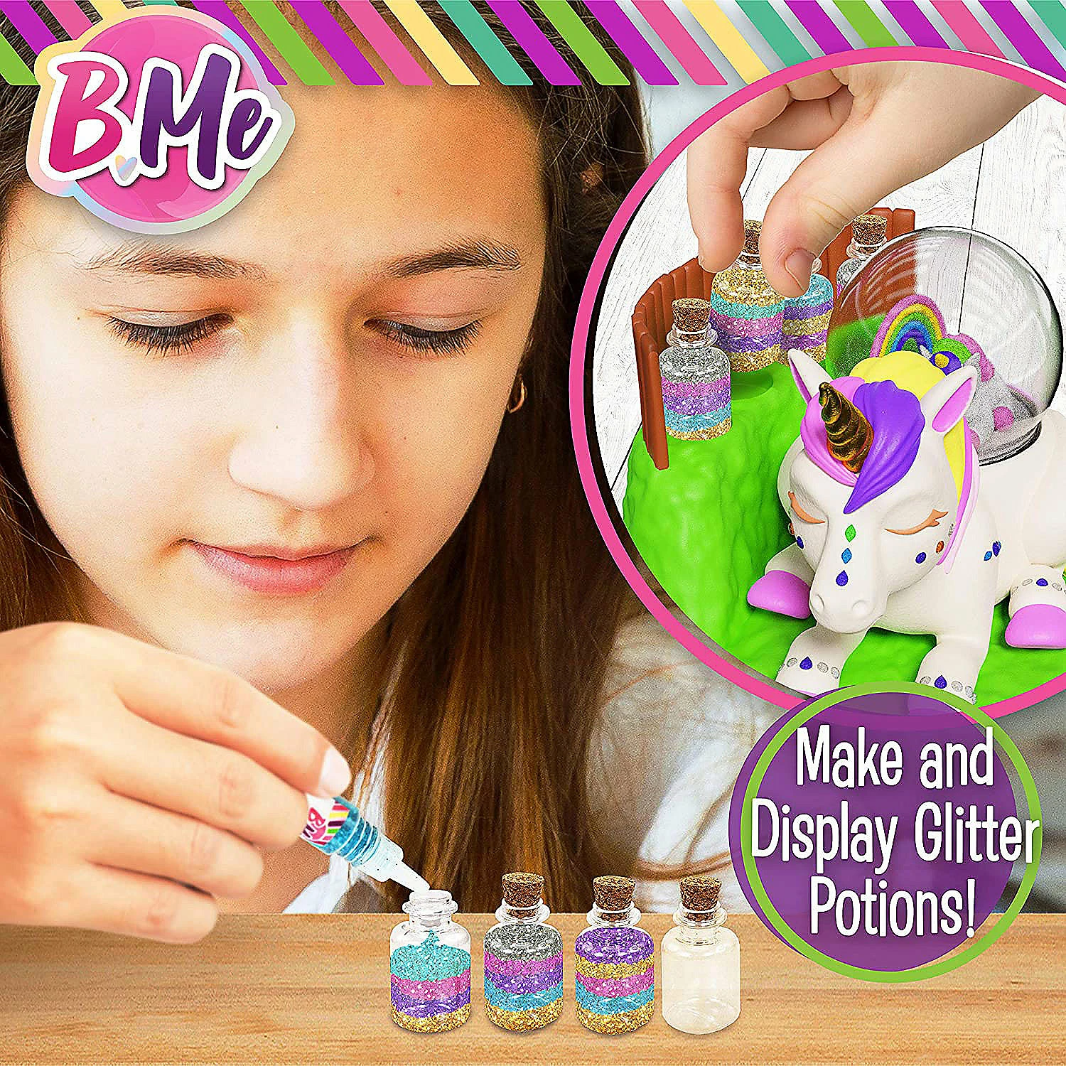 Brand new ๐ Creative Kids Paint Your Own Unicorn Craft Kit - Ceramic Unicorn Snow Globe Ages 6+ โ 5 Brand new ๐ Creative Kids Paint Your Own Unicorn Craft Kit - Ceramic Unicorn Snow Globe Ages 6+ โ - Image 3