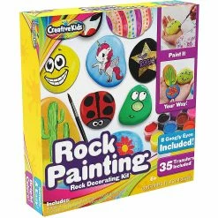 Best deal ❤️ Creative Kids Rock Painting Outdoor Activity Kit for Kids 👍