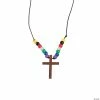 Best deal 🎁 Cross Faith Necklace Craft Kit - Makes 12 🧨 -Boredom Busters Shop cross faith necklace craft kit makes 1248 2290b
