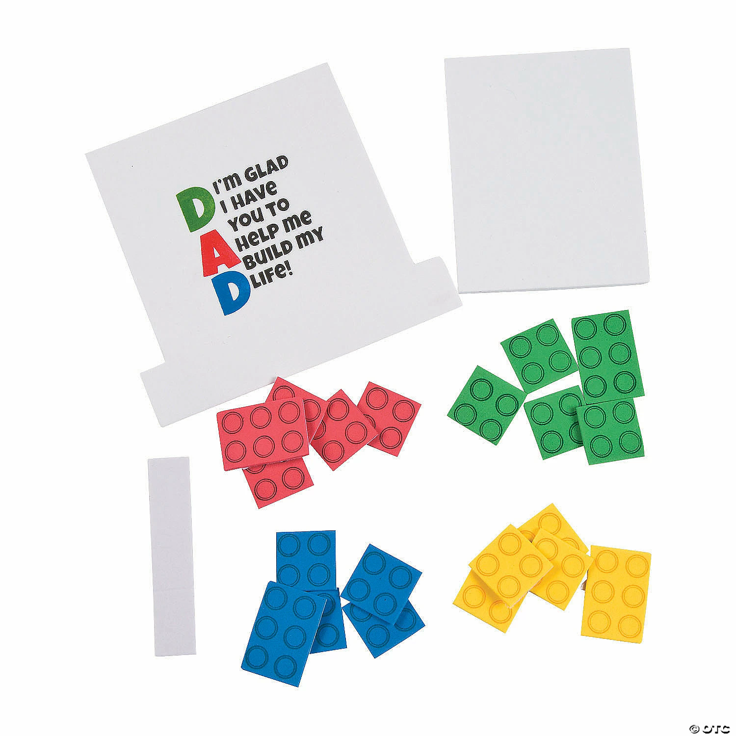 Best Pirce 🌟 Dad Brick Tabletop Decoration with Easel Craft Kit - Makes 12 🛒 4 Best Pirce 🌟 Dad Brick Tabletop Decoration with Easel Craft Kit - Makes 12 🛒 - Image 2