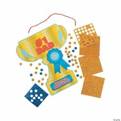 Buy 🎉 Dad Glitter Mosaic Sign Craft Kit- Makes 12 🌟 -Boredom Busters Shop dad glitter mosaic sign craft kit makes 1213768764 a01