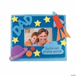 Hot Sale 🎉 Dad Picture Frame Magnet Craft Kit - Makes 12 🛒