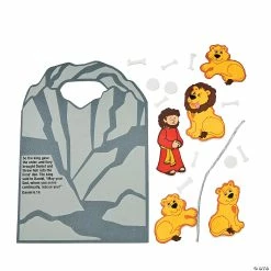 Deals ✨ Daniel Cast to the Lions’ Den Craft Kit - Makes 12 🎉 8 Deals ✨ Daniel Cast to the Lions’ Den Craft Kit - Makes 12 🎉 -Boredom Busters Shop daniel cast to the lions den craft kit makes 1213693474 a02