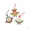 Cheap ✔️ Dated ❄ Christmas Character Ornament Craft Kit - Makes 12 🤩 -Boredom Busters Shop dated christmas character ornament craft kit makes 1213749725