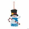 Outlet 🌟 Dated Snowman Ornament Craft Kit - Makes 12 🛒 -Boredom Busters Shop dated snowman ornament craft kit makes 1213783496