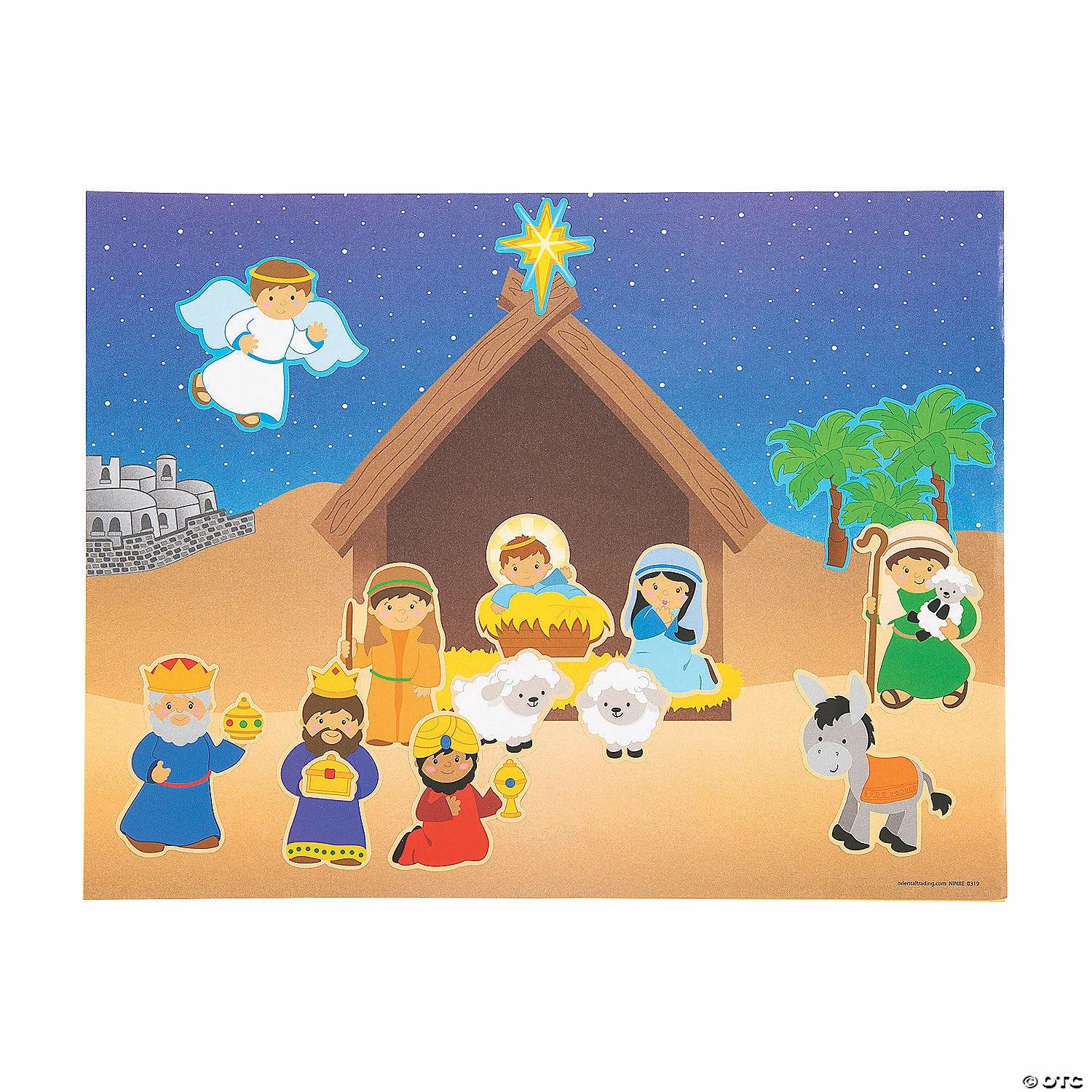Best deal 👏 Design Your Own Nativity Sticker Scenes - 12 Pc. ✨ 3 Best deal 👏 Design Your Own Nativity Sticker Scenes - 12 Pc. ✨