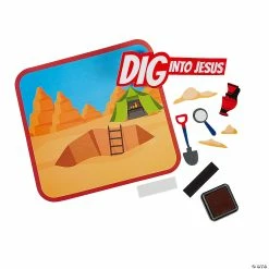 Budget 🌟 Dig VBS Thumbprint Magnet Craft Kit - Makes 12 ✔️ -Boredom Busters Shop dig vbs thumbprint magnet craft kit makes 1213971711 a01