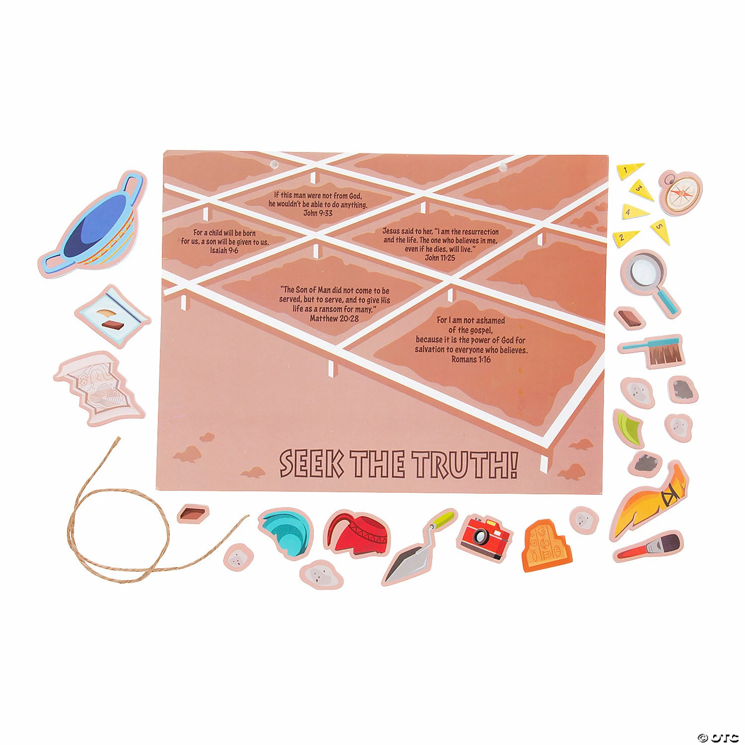 Cheapest ๐ Dig VBS Verse-a-Day Craft Kit - Makes 12 โจ 4 Cheapest ๐ Dig VBS Verse-a-Day Craft Kit - Makes 12 โจ - Image 2