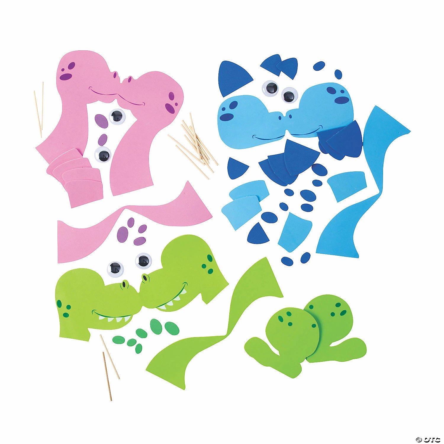 Flash Sale ๐ Dinosaur Pumpkin Decorating Craft Kit - Makes 6 ๐ 4 Flash Sale ๐ Dinosaur Pumpkin Decorating Craft Kit - Makes 6 ๐ - Image 2